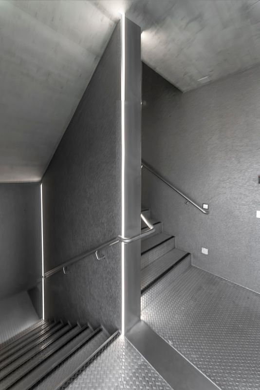 Ospedale Veterinario la Trinità – scala – deltaZERO SA